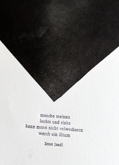 Lichtung - Ernst Jandl